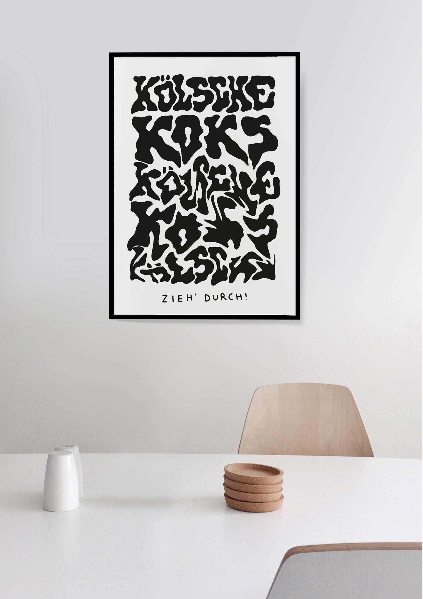 Art Print "Kölsche Koks – Zieh' durch" | Fred Nussbaum