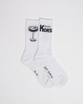 Kölsche Koks Socken unisex in Weiß mit Logo